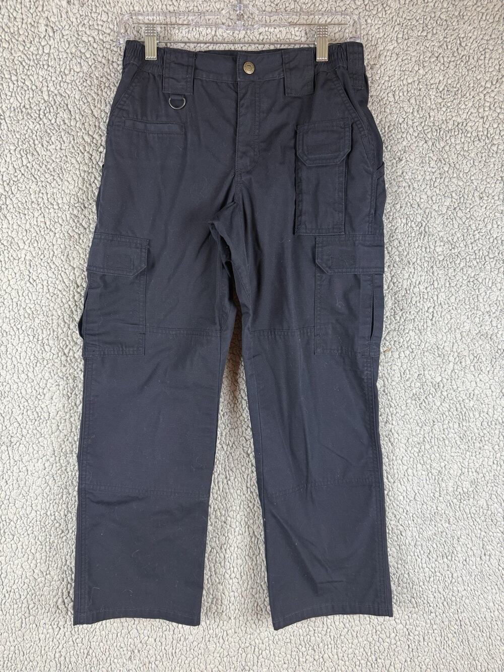 5.11 Tactical Gear Pants Womens Sz 2 Navy Blue Cargo Workwear Uniform Trousers